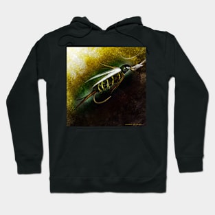 Prince Nymph Fly Fishing Illustration Hoodie